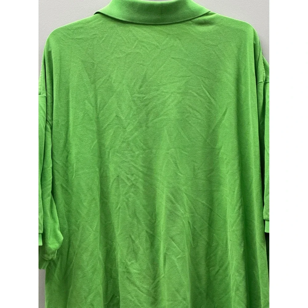 Polo Ralph Lauren Polo Shirt Mens 4XLT Green Short Sleeve Big & Tall Golf Casual